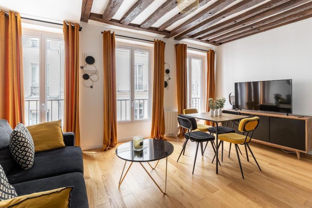 Grands Boulevards 22 : Appartement Cosy 1Br-4P Paris Eksteriør bilde